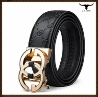 famous brand leather belts for men 3 5cm width sports car brand fashion automatic buckle black genuine leather belt mens belts