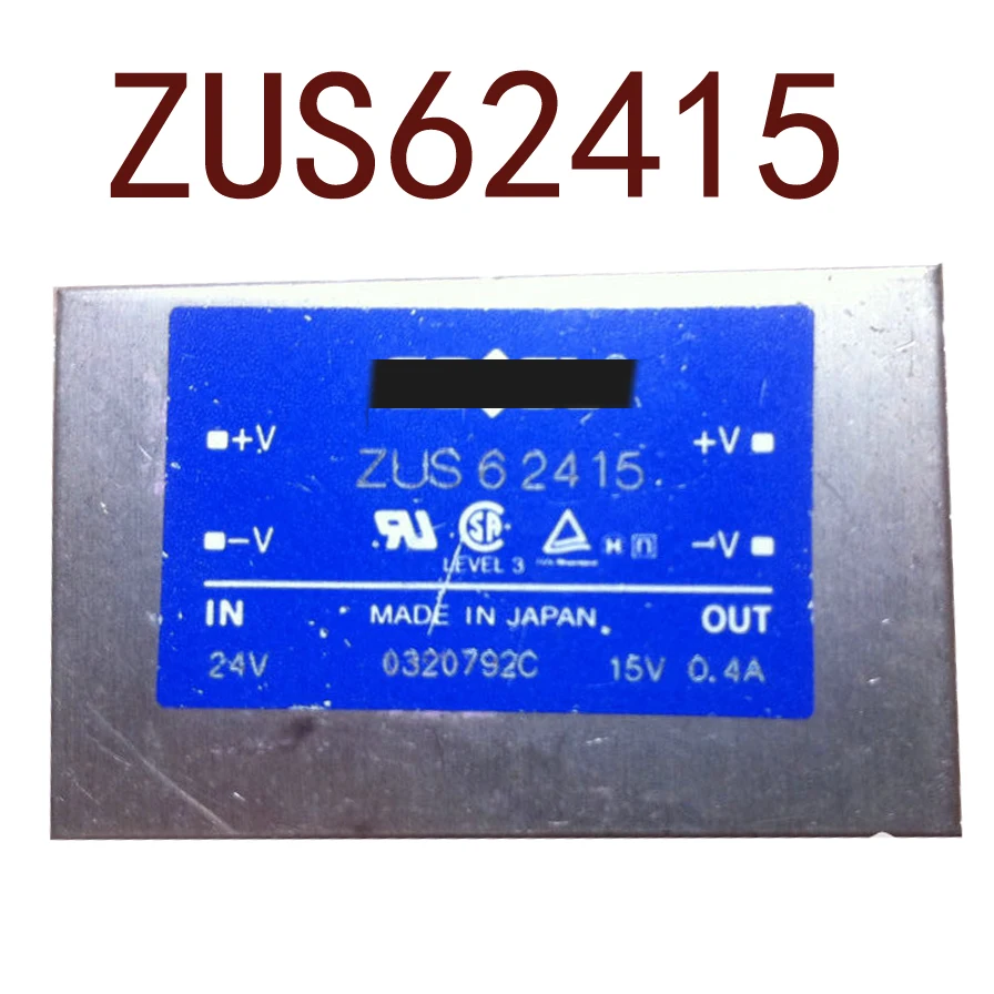 

Оригинал -- ZUS62415 DC 24V-15V 6W0.4A 1 год гарантии {фото склада}