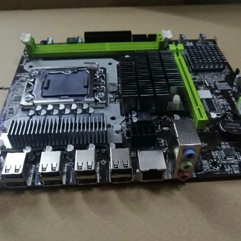 Материнская плата X58 PRO2 поддерживает серверную память RECC LGA1366 четырехъядерный