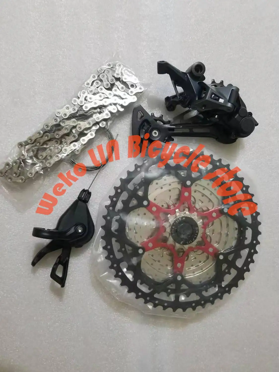 SLX M7100 группа набор 12s MTB велосипед триггерный переключатель передач+ задний переключатель+ YBN цепь 126L+ искусная кассета 11-50T
