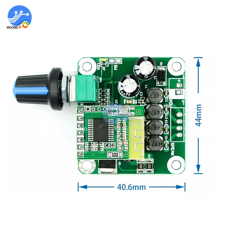 TPA3110 Bluetooth 4,2 цифровой усилитель доска 15w+ 15W 12 V-24 V стерео аудио USB Динамик объем Управление модуль усилитель