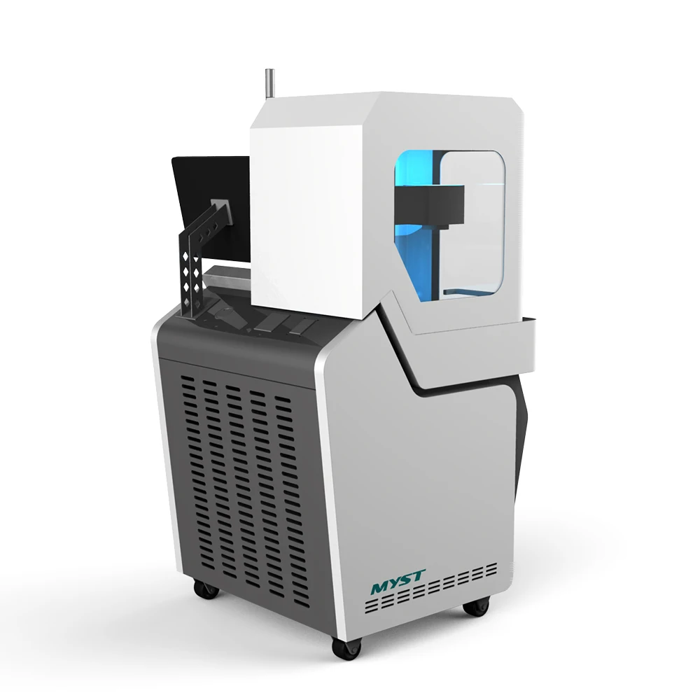 MYST закрытая динамическая крупноформатная лазерная маркировочная машина Synrad Co2