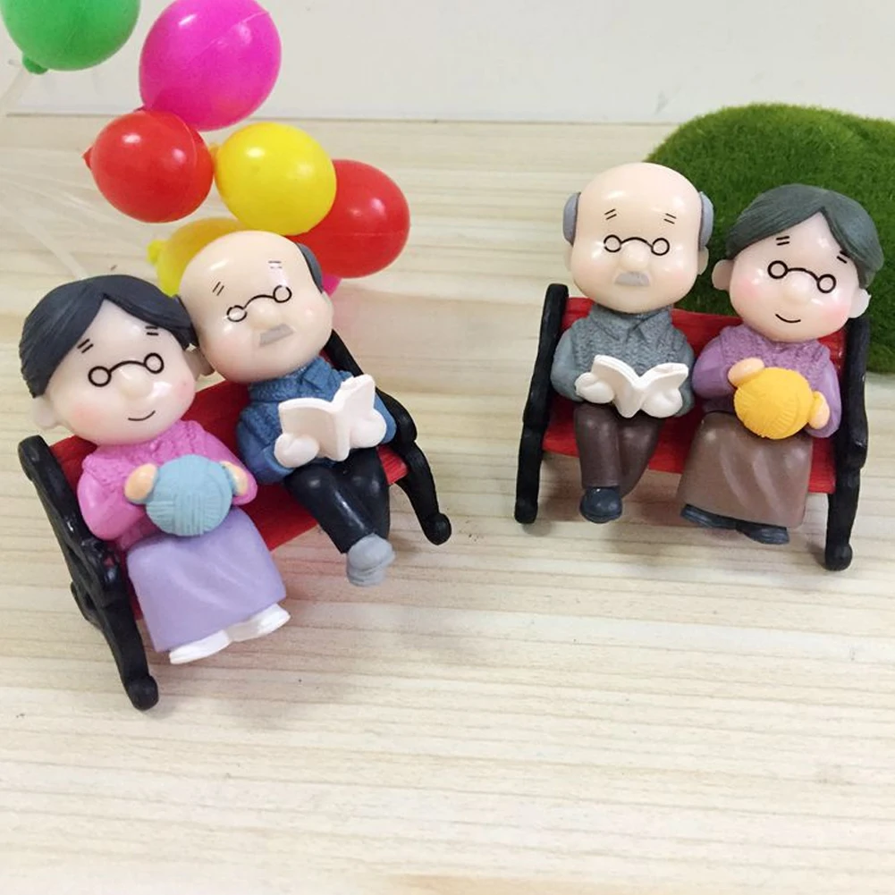 3 шт./компл. миниатюрный орнамент Настольный Декор фея кукольный прекрасный сад