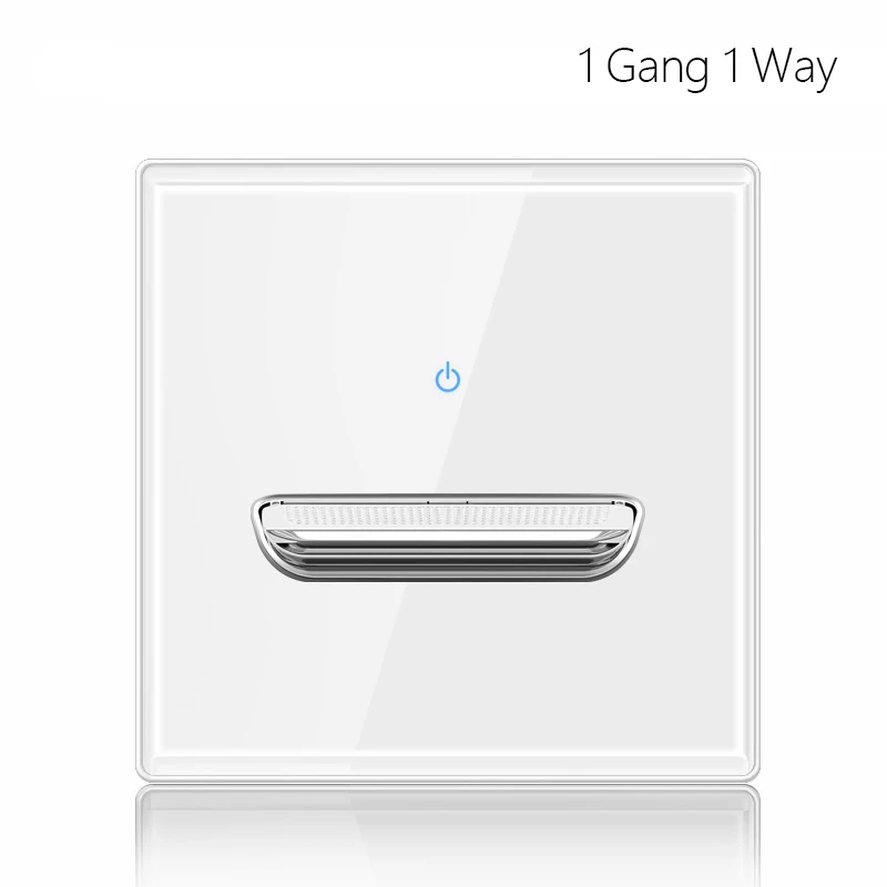 

Настенный переключатель белого цвета 16А