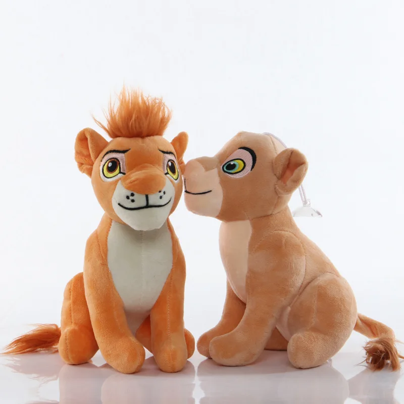 Disney Король Лев плюшевая игрушка кукла кавайная Симба Нала 23 см милая реальный