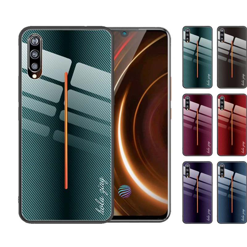 Чехол для VIVO Z5X Z5 Z3 Z3i Z1 Pro Z1i iQoo NEO Роскошный чехол из углеродного волокна с узором