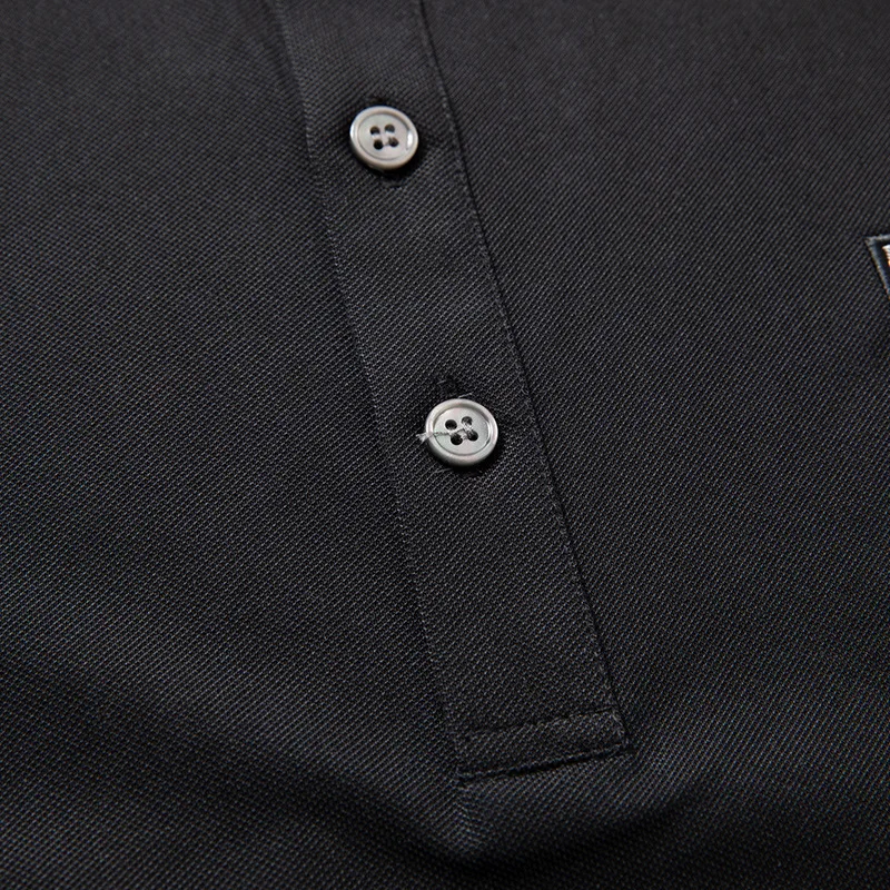 

Men's summer short sleeve Lapel polo shirt fattening and loose half sleeve T-shirt