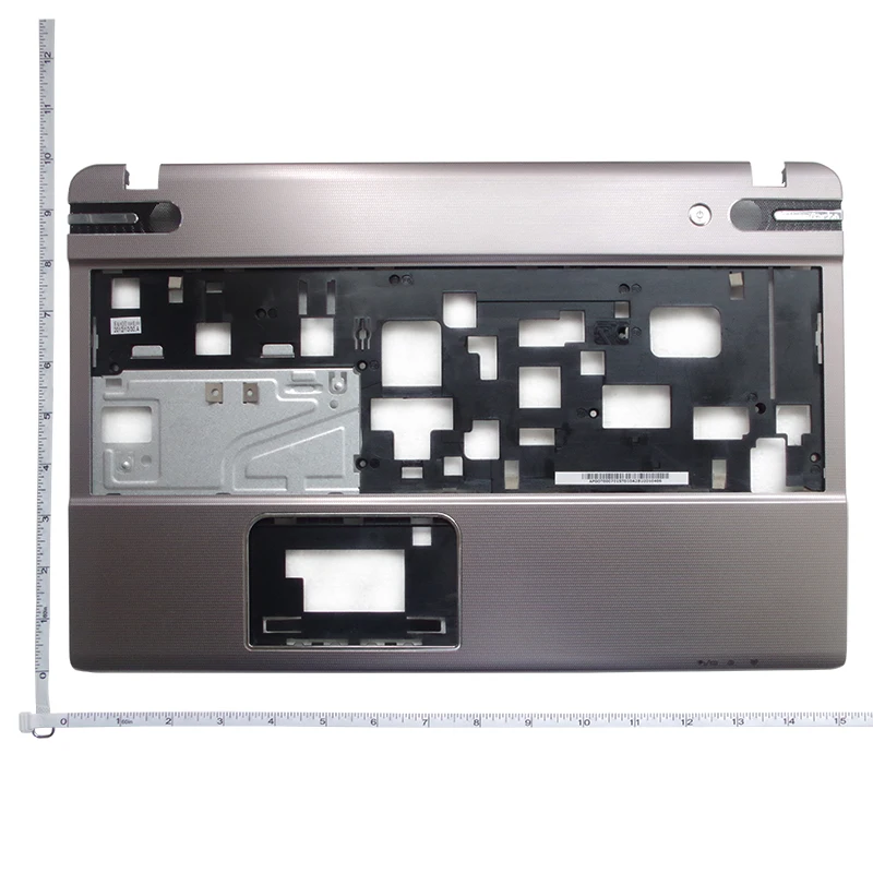 Чехол для ноутбука TOSHIBA P850 P855 серебристый с подставкой рук верхняя крышка |