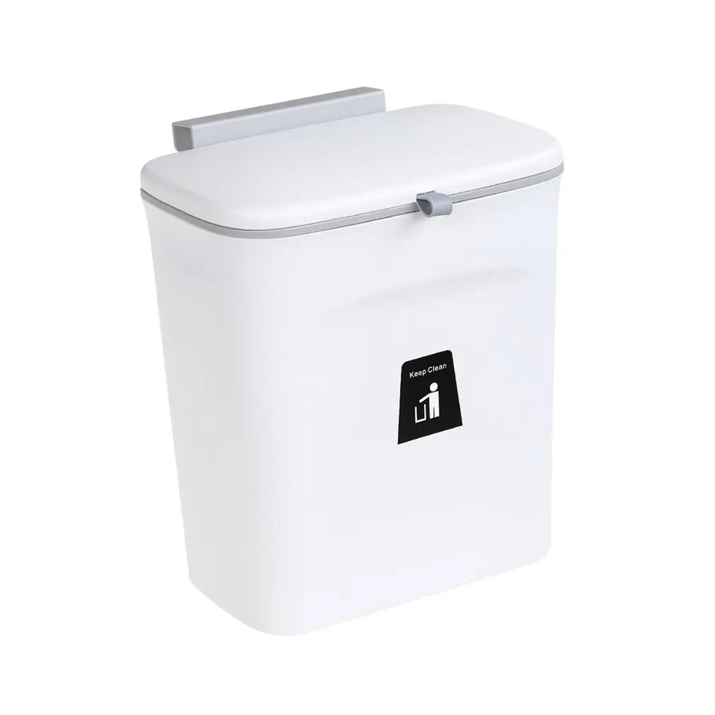 

General-purpose Trash Can For Kitchen Supplies Multifunctional Non-punch Trash Can Can Hang Trash Storage Cabinets