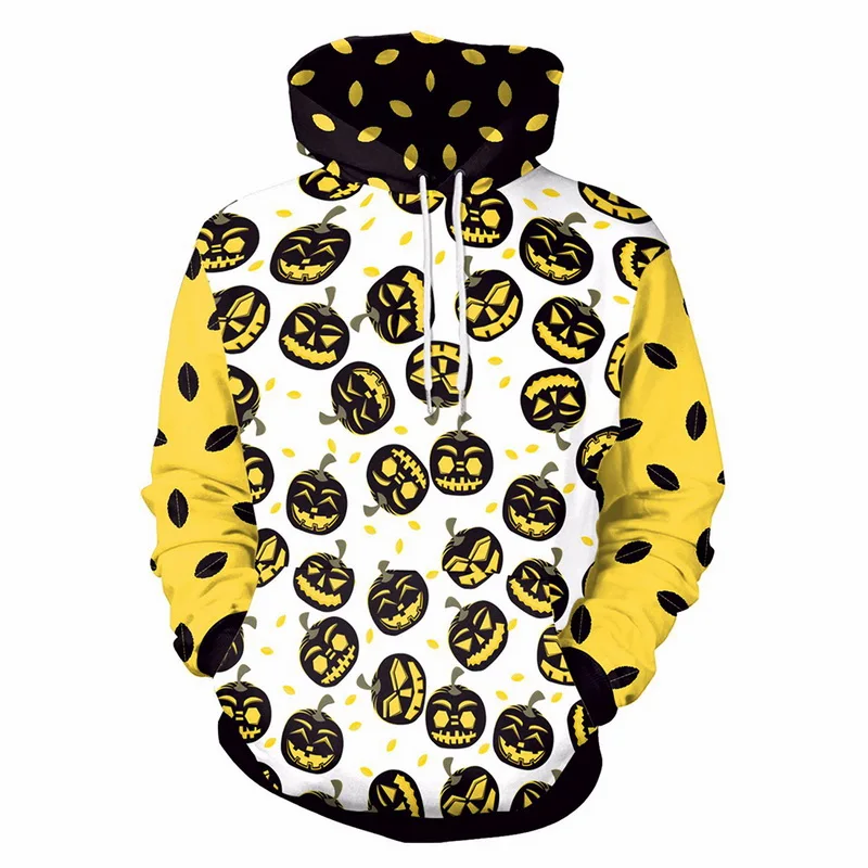 Толстовка для хеллоуина мужчин женщин мода осень зима 3D счастливый толстовка с