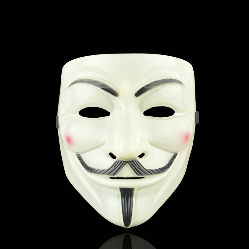 Стильные Вечерние Маски Vendetta Anonymous Guy Fawkes необычный взрослый костюм на Хэллоуин