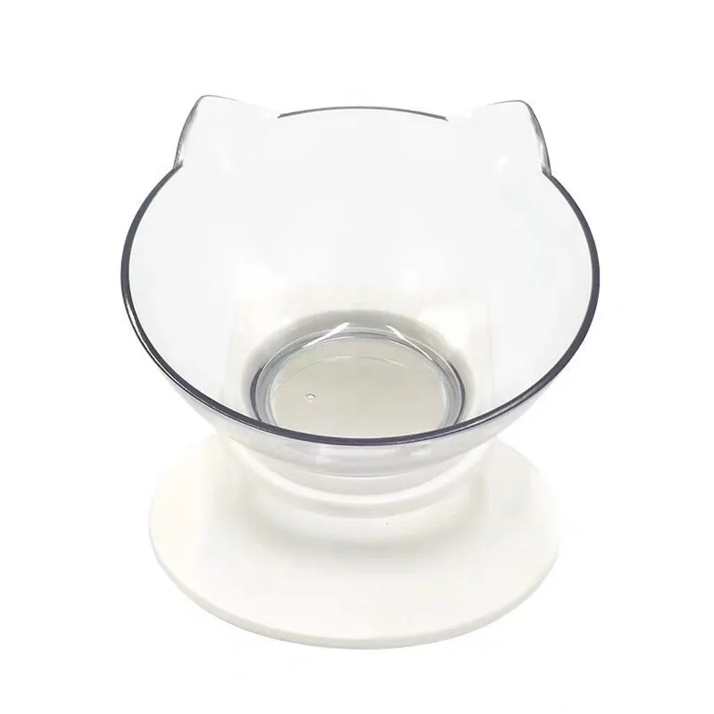 Кота собаки любимчика медленной подачи защиты позвоночника миска для воды еды