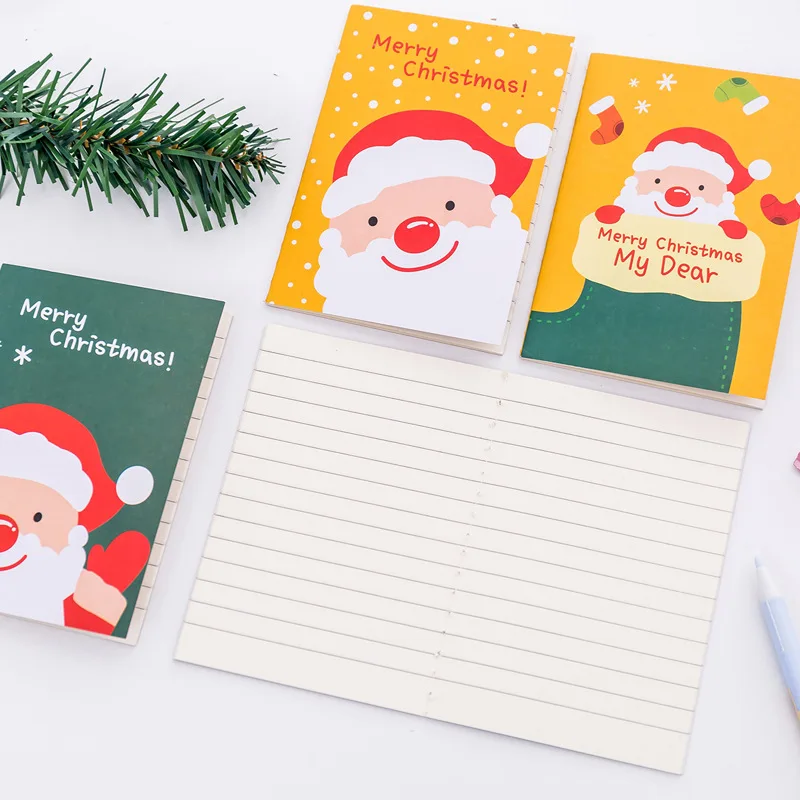 

Korea Stationery Wholesale Pocket Notepad Cute Cartoon Little Book Small Gift Christmas Book Notebooks and Journals Kawaii Diary