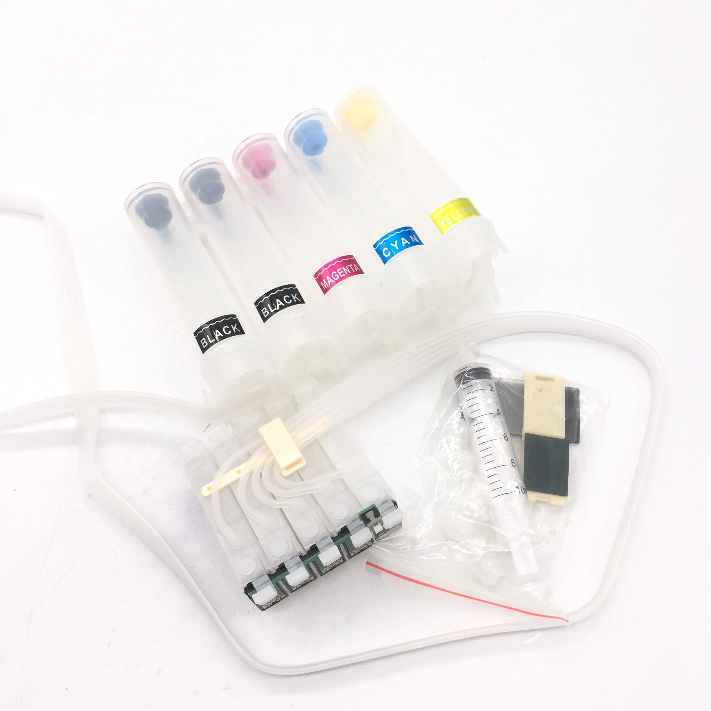 

Рабочая сила 1100 пустой СНПЧ для EPSON T0691(TO691)-T0694 C120 стилус части принтера