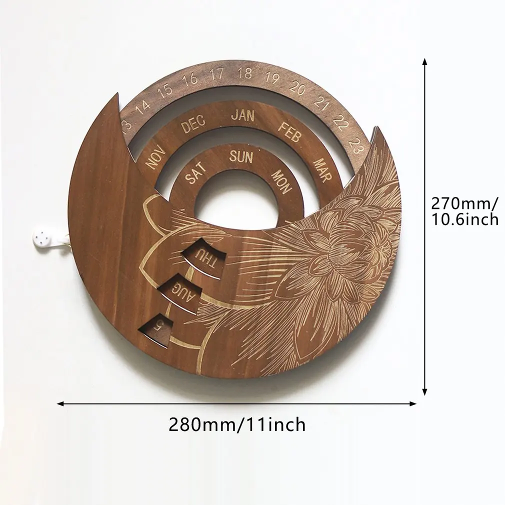 

Wooden Wall Hanging Calendar Christmas Advent Calendar Decoration Christmas Gift Handicraft Decoration