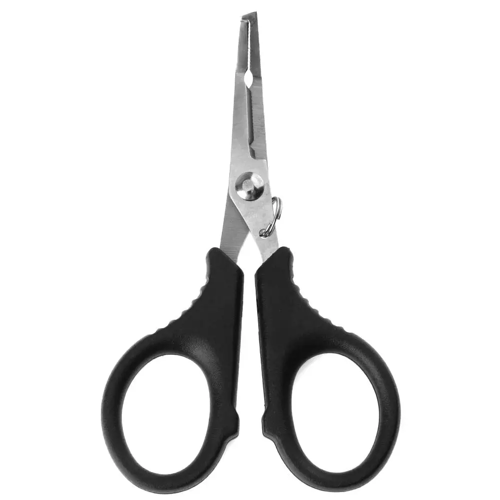 

Mini Fishing Pliers Hook Remover Fishing Line Cutter Stainless Steel Fish Line Scissor Pesca Tackle Accessories Tools Black