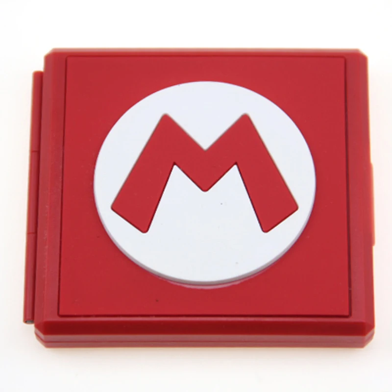 Red M Портативные игровые карты, противоударный жесткий чехол в виде ракушки для хранения nintendo Switch NS Games - Цвет: Red M