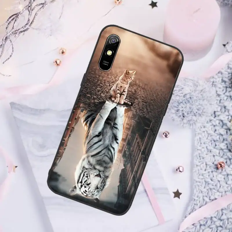

Cat tiger dog lion Phone Case For Xiaomi Redmi note 7 8 9 pro 8T 9A 9S Mi Note 10 Lite pro