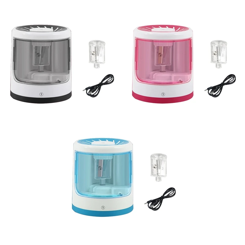 

Электрическая точилка для карандашей с питанием от USB/Используйте аккумулятор, милая точилка для карандашей, студенческие канцелярские при...