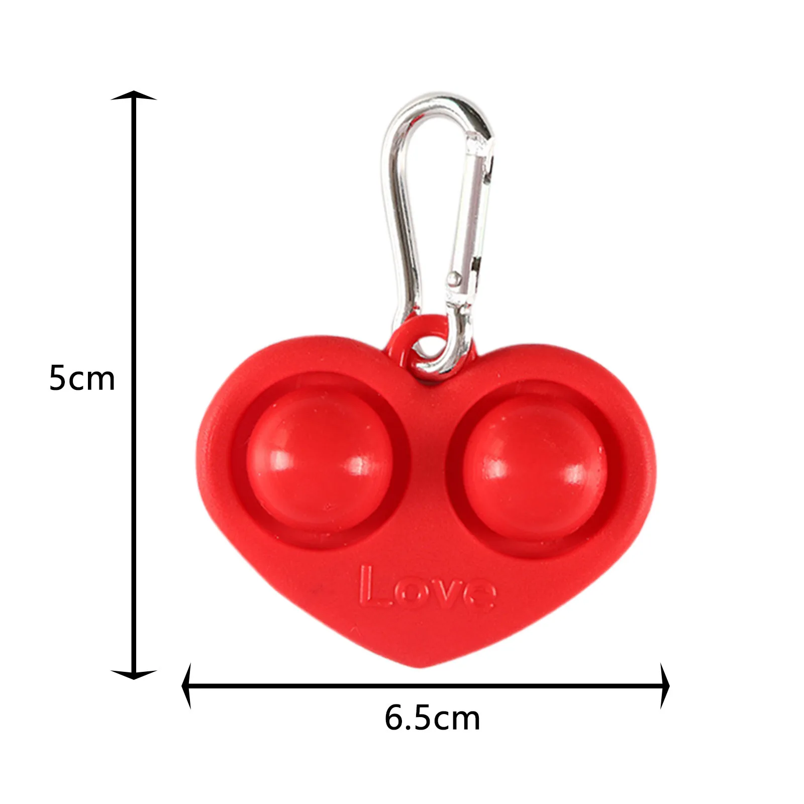 

Mother's Day Simple Dimple Fidget Toy Bubble Sensory Relief Toy For Kids Adults Keychain Stress Relief Hand Toys Autism Anxiety