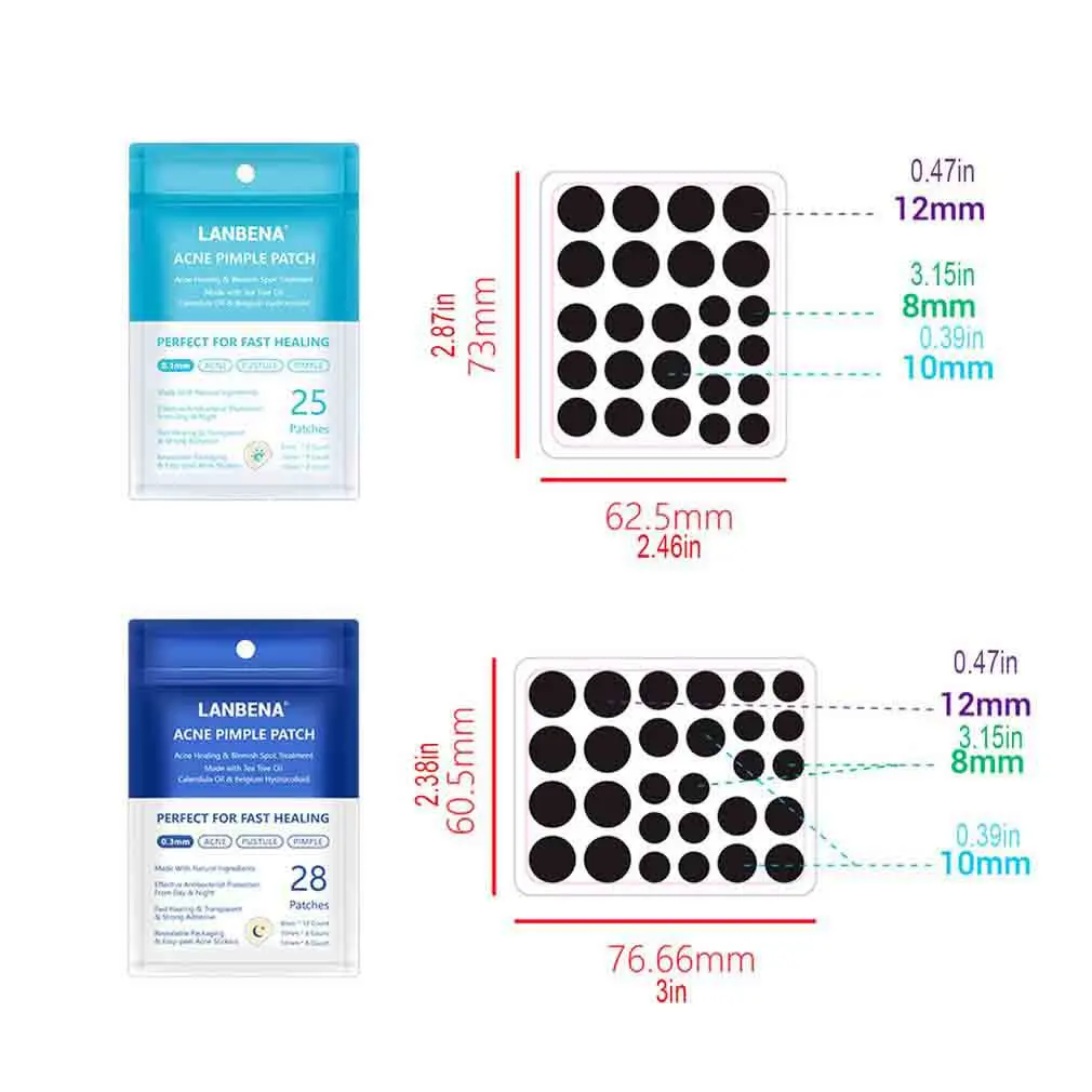 Угревой сыпи прыщей патч Невидимый акне наклейки пятна лечение мастер