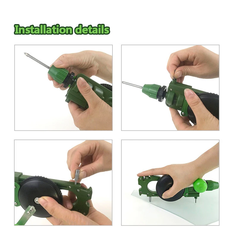 

Hand-operated Hole Puncher Glass Tile Hole Opener Integrated Hand-held Sharpener Household Tool Cutting And Grinding Scissors