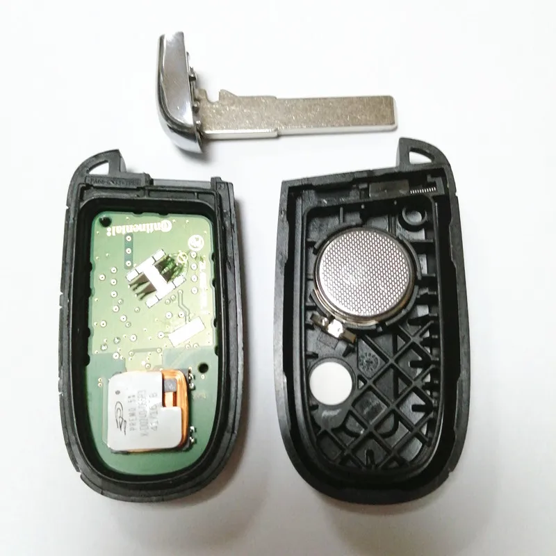 Оригинальный Автомобильный ключ 2 шт./лот 2/4 кнопок для J-eep Compass key 433 МГц 4A chip 2017 + с