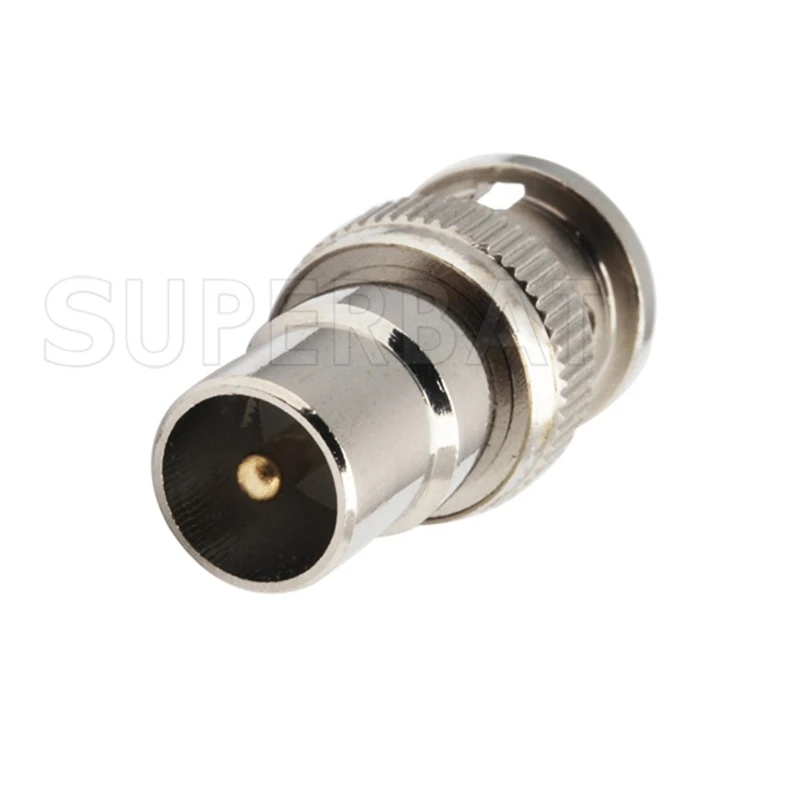 Superbat DVB T TV антенна тюнера адаптер BNC Plug к Male RF коаксиальный разъем|plug male|plug bncplug adapter