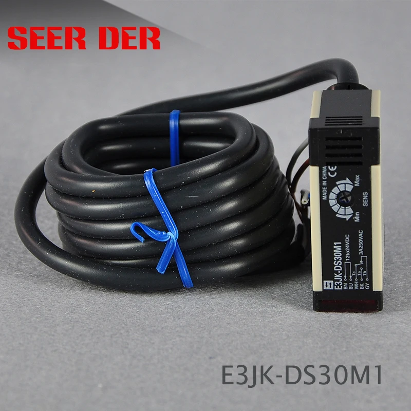 E3JK-R4M1 квадратный рефлекторный световой Барьерный датчик DC12-24V/AC90-240V