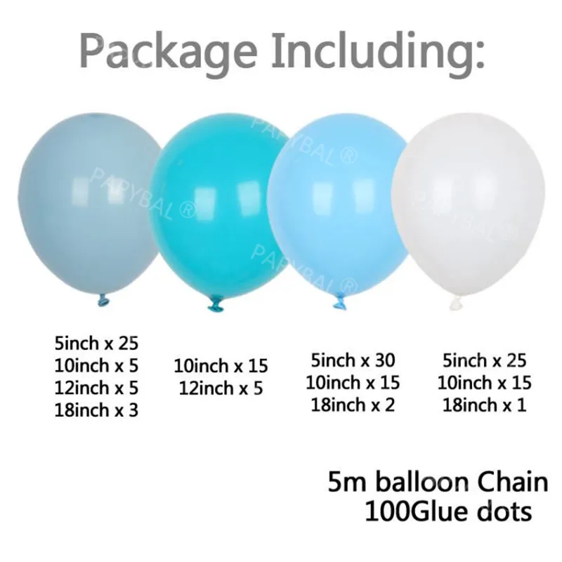 147 шт. набор цепочек для воздушных шаров | Дом и сад