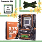 Материнская плата HUANANZHI X79 Deluxe CPU RAM Combo M.2 WIFI слот M.2 SSD слот ЦП Xeon CPU E5 2620 8G RAM 2*4G RECC