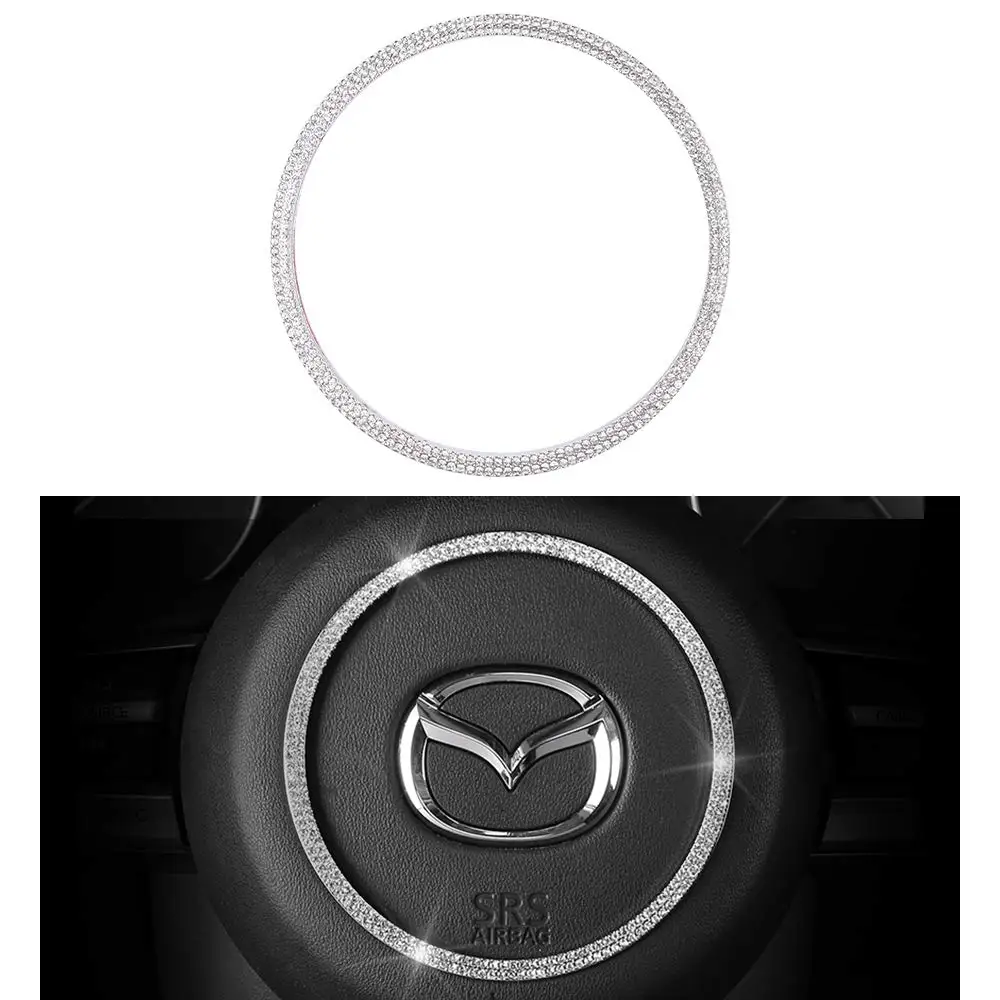 

ZOGO для Mazda рулевое колесо логотип эмблема центр круглый Кепки наклейки 3 6 CX3 CX-3 CX5 CX-5 MX5 MX-5 интерьера