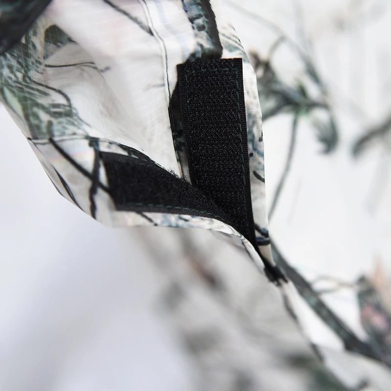 Уличный водонепроницаемый плащ для кемпинга непромокаемый Камуфляжный дождевик