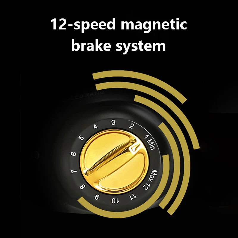 Катушка для спиннинга Baitcast серии GF 2000 максимальная нагрузка 8 кг высокая скорость