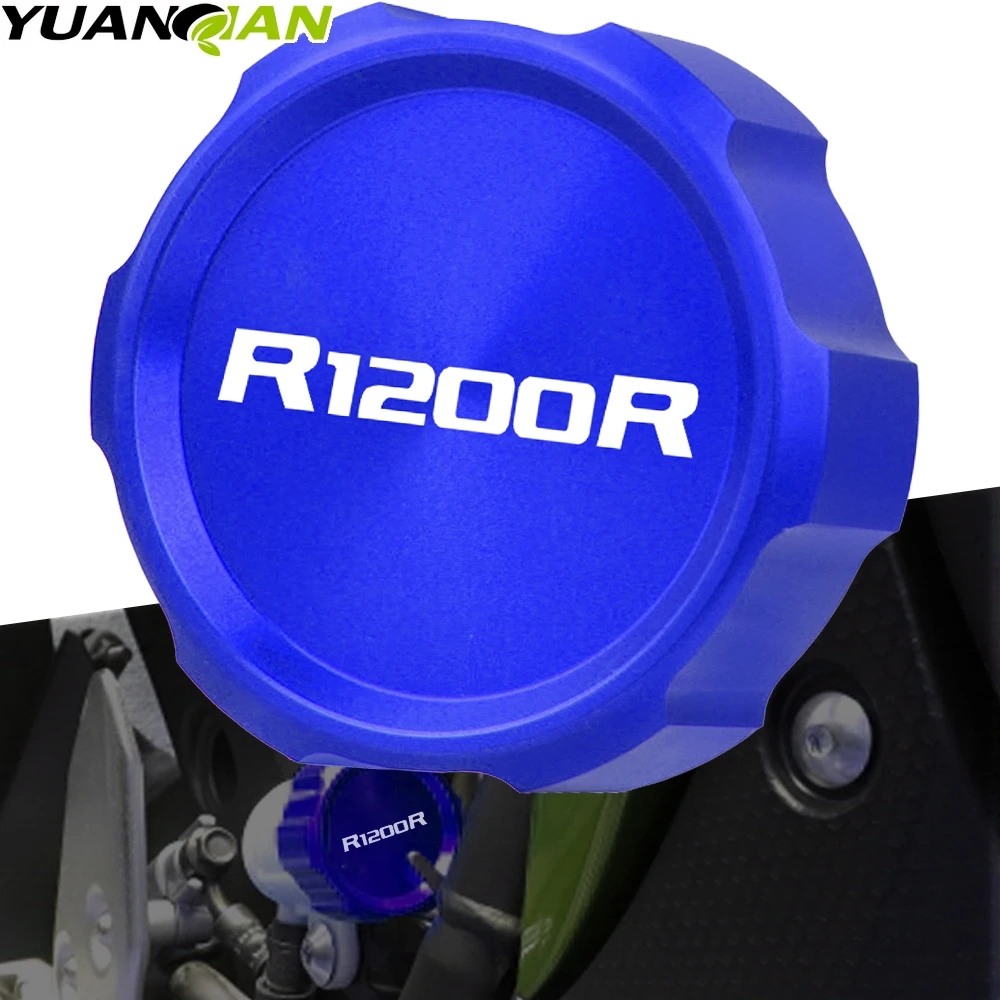 

Motorcycle Rear Brake Master Cylinder Reservoir Cover Cap CNC Aluminum For BMW R1200R R 1200R R 1200 R 2006-2015 2014 2013 2012