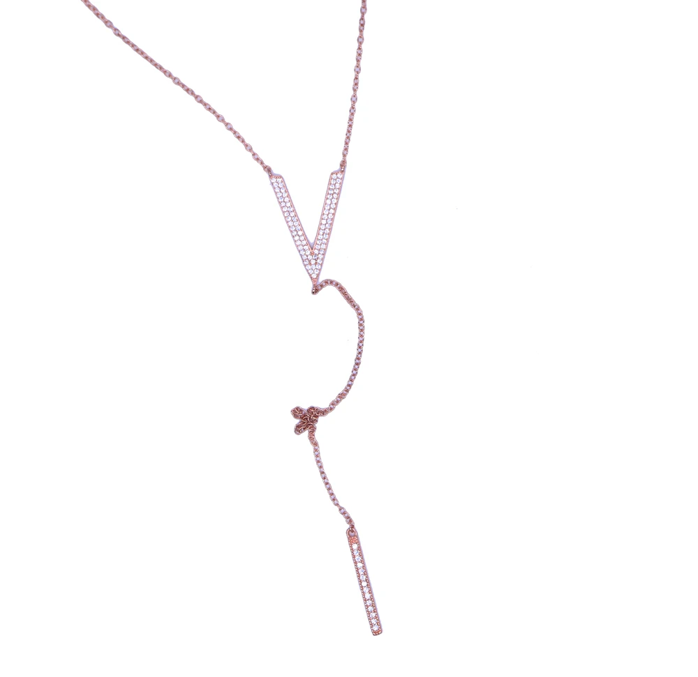 Колье Макси ожерелье лассо Y дизайн 2021 Новинка Соблазнительные женские высокие