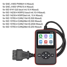 V500 12V/24V Code Reader OBD 2 Engine J1939 J1587 J1708 for Car Automotive Scanner for Truck ODB2 OBD2 Diagnostic Auto Tool