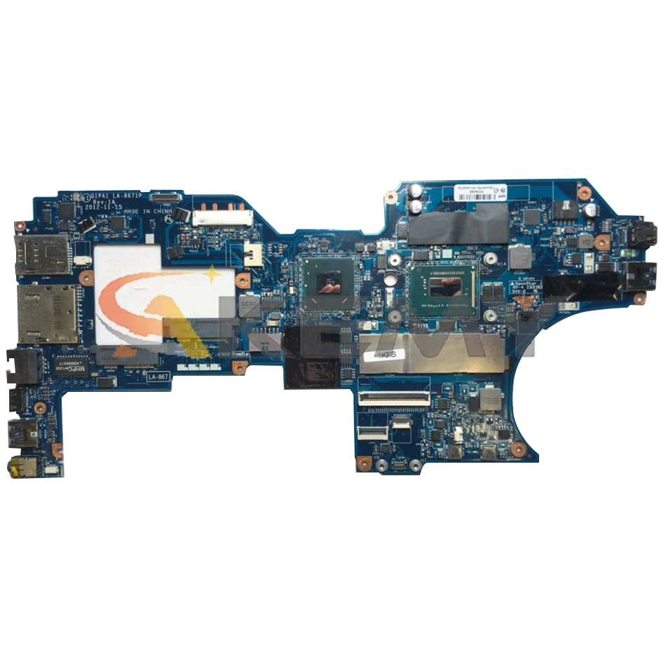 akemy qipa1 la 8671p for lenovo thinkpad s230u twist notebook motherboard cpu i7 3667u 3537u ram 8gb 100 test work free global shipping