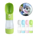 2in1 собака бутылка для воды Портативный 250 мл поилка для маленьких собак средних и больших размеров, для кормления диспенсер для воды кота собаки на открытом воздухе бутылки