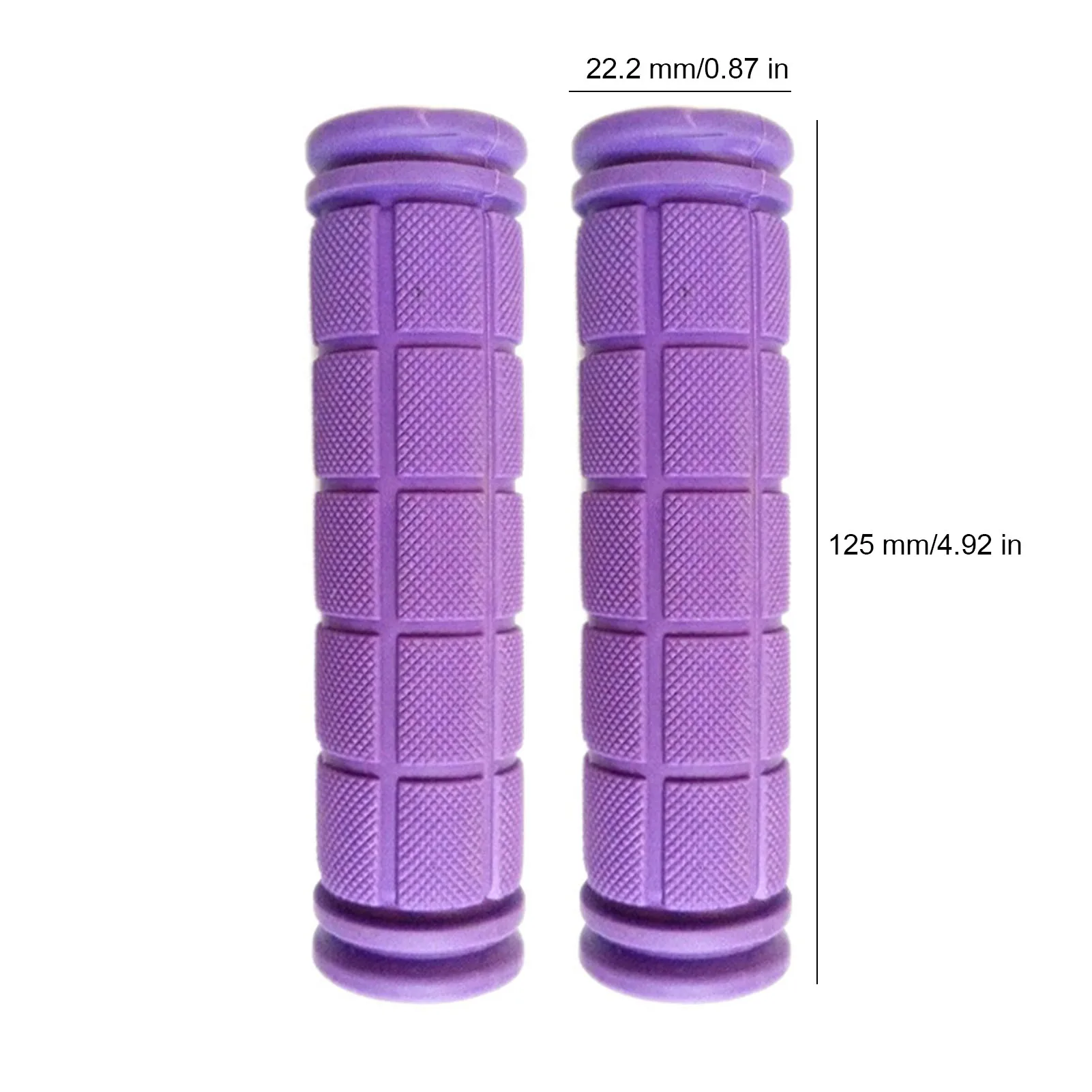

1 Pair Mountain Road Cycling Bike Bicycle MTB Handlebar Cover Grips Smooth Soft Rubber Anti-slip Handle Grip Lock Bar End