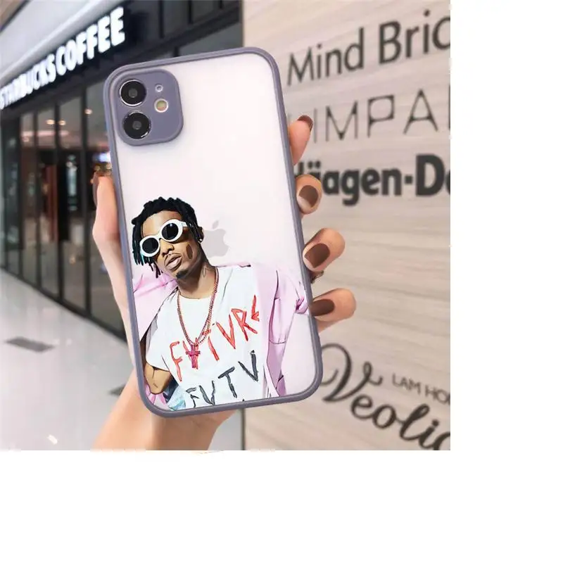

playboi carti famous singer luxury Phone Cases coque matte transparent For iphone 7 8 11 12 plus mini x xs xr pro max cover