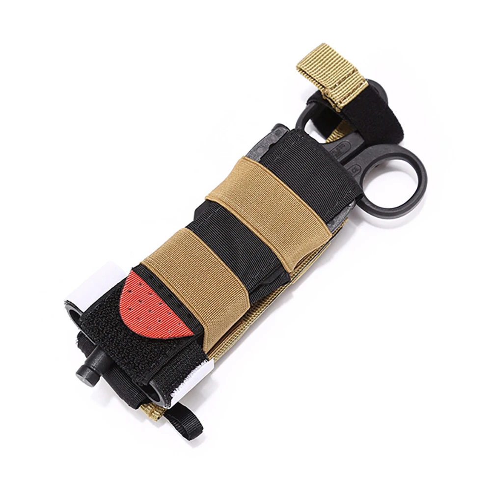 

Molle Tactical Multi-function Tourniquet Pouch EMT Storage Bag EDC Tourniquet Scissors Bag for Outdoor Hunting Accessories