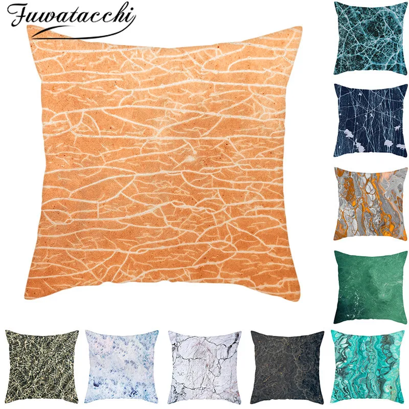 Чехол для подушки Fuwatacchi Cold Tune Abst чехол реки океанская Подушка домашняя