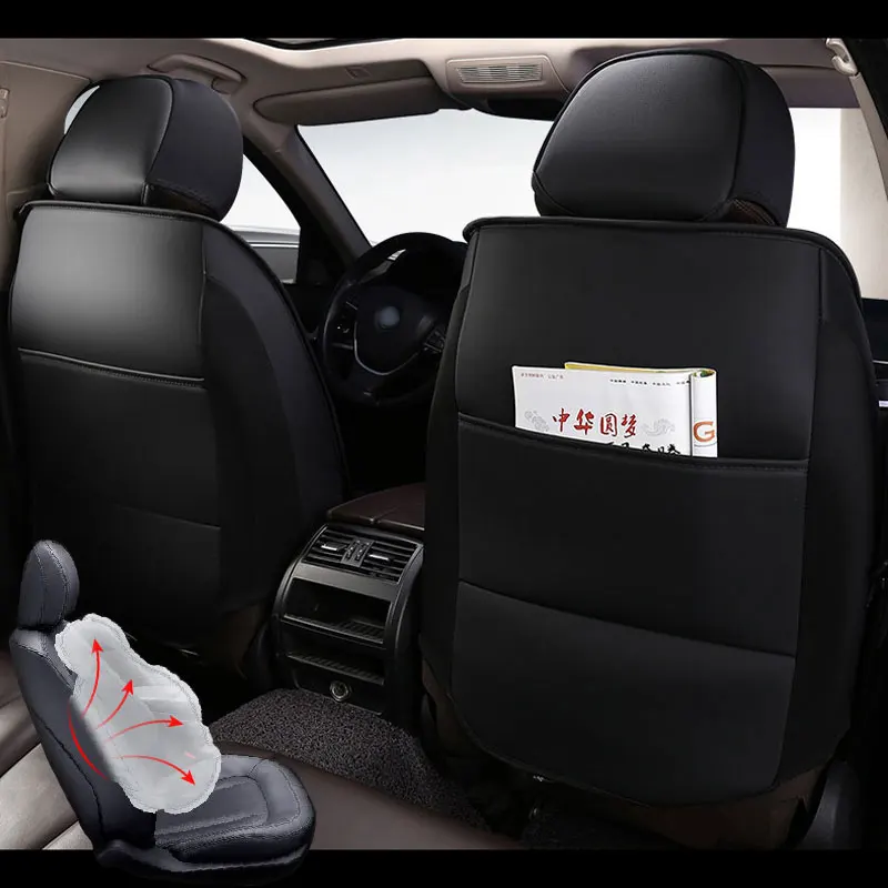 Чехол для автомобильного сиденья кожаный чехол Toyota C HR Chr Corolla Verso 150 Fortuner 2017 Highlander