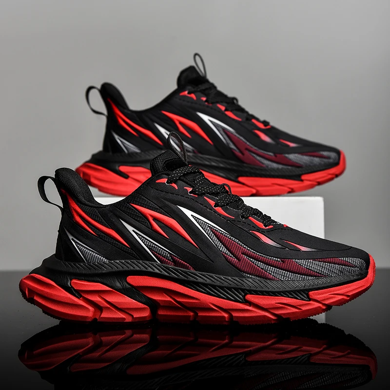 

Men's Casual Breathable Sports Shoes Fashion Light Running Shoes Wear Resistant Non-slip Fashion Shoes Large Size Men's Shoes