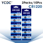 Батарейки для часов YCDC, 3 в, CR1220, BR1220, ECR1220, LM1220, 10 шт.