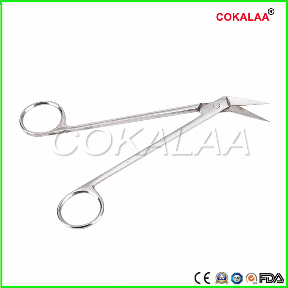 1 шт. изогнутый стоматологический плоскогубцы Кери резки нержавеющая сталь