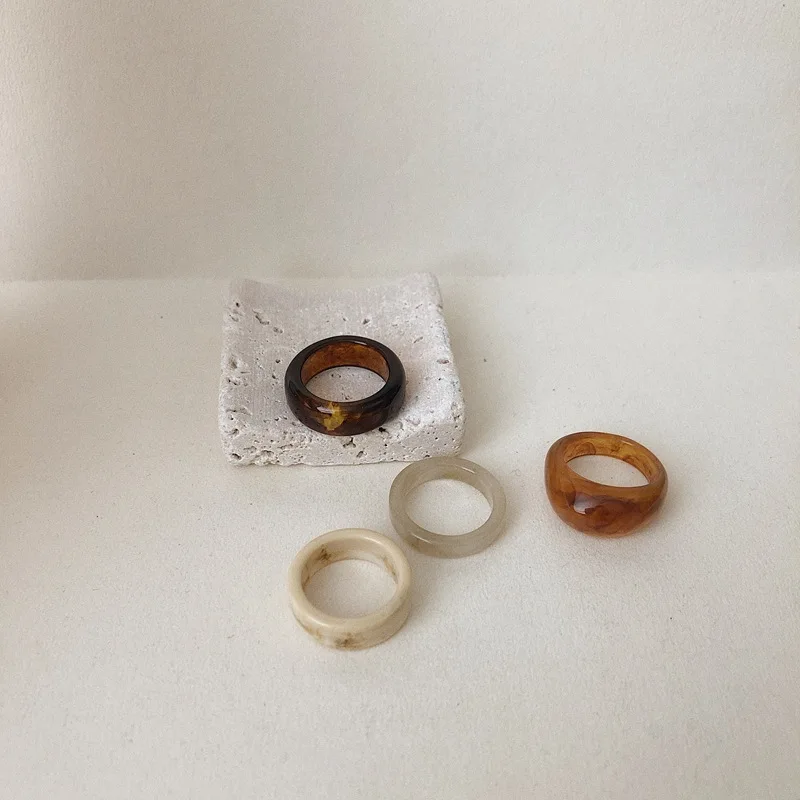 4 шт./компл. новый красочный неправильной формы акриловые мраморный узор ацетат