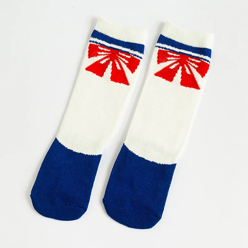 Нескользящие носки с рисунком Детские осенне весенние Гольфы лисы медведя кота и