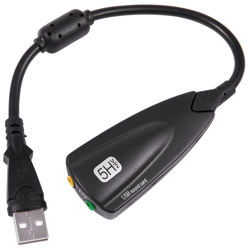 

3,5 мм Mic Разъем для наушников 7,1 каналов USB 3D Звуковая карта адаптер кабель